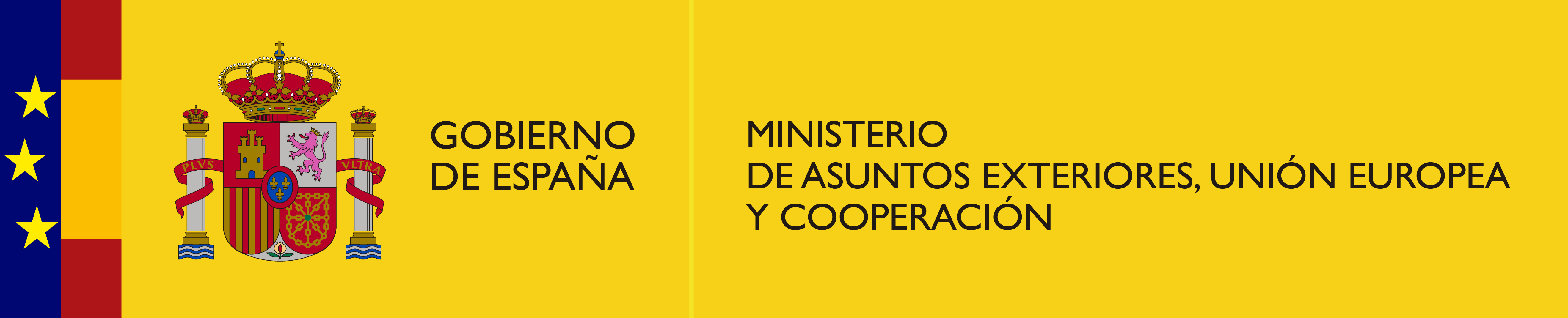 Logo de Ministerio de Asuntos Extriores, Unión Europea y Cooperación